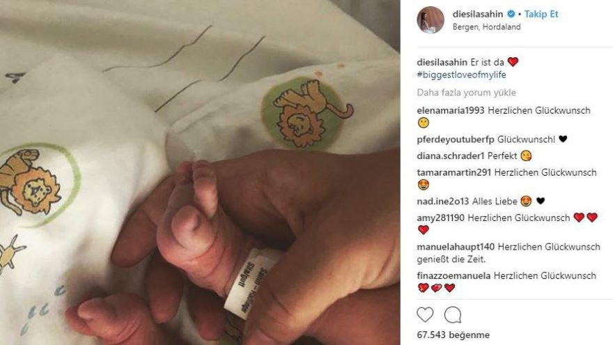 Almanya’nın ünlü Türk oyuncusu Sıla Şahin doğum yaptı - Resim: 1