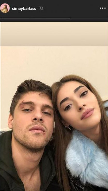 Simay Barlas ve İdris Nebi Taşkan’ın aşk pozu - Resim: 1