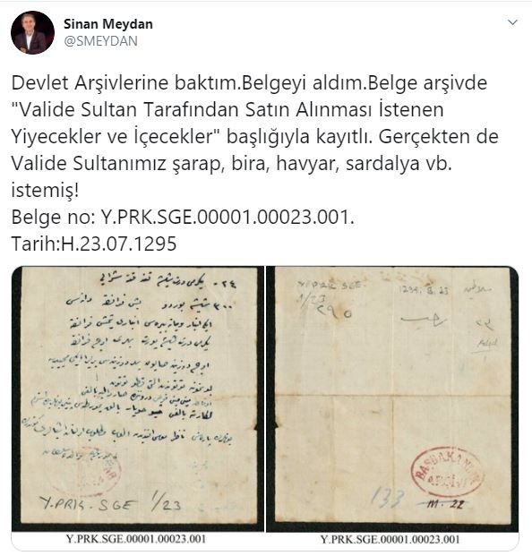 Abdülmecid'in eşinin alkollü alışveriş listesi olay oldu: Şarap, bira.. - Resim: 2