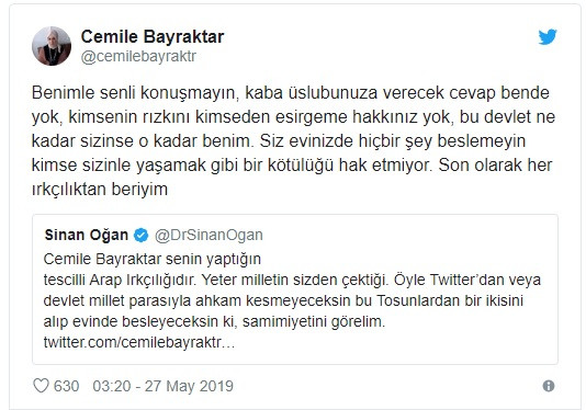 Sinan Oğan ve Cemile Bayraktar kavga etti, sosyal medya karıştı - Resim: 3