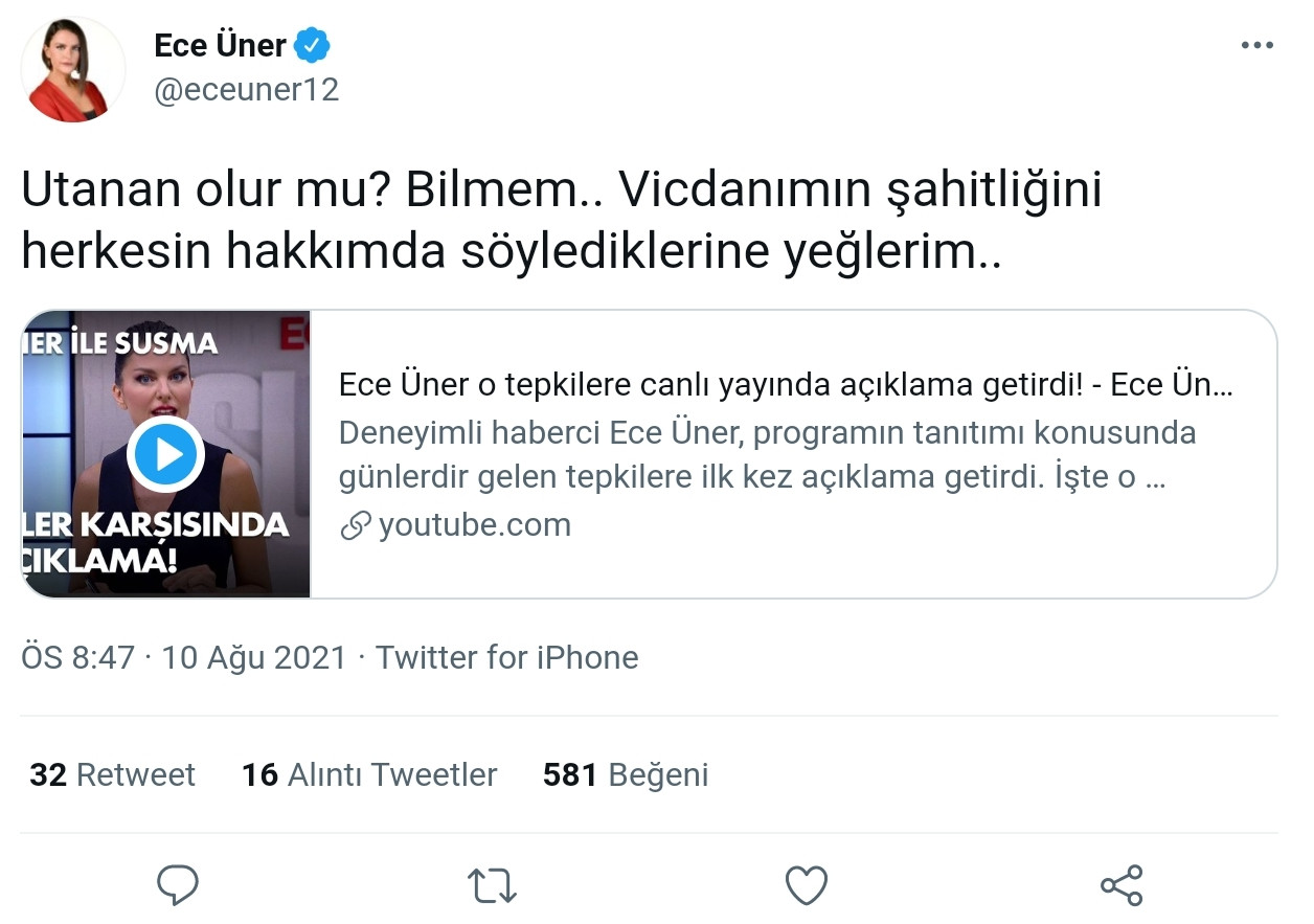 Ece Üner'den Tepki Çeken Tanıtım Filmi Hakkında Açıklama - Resim: 2