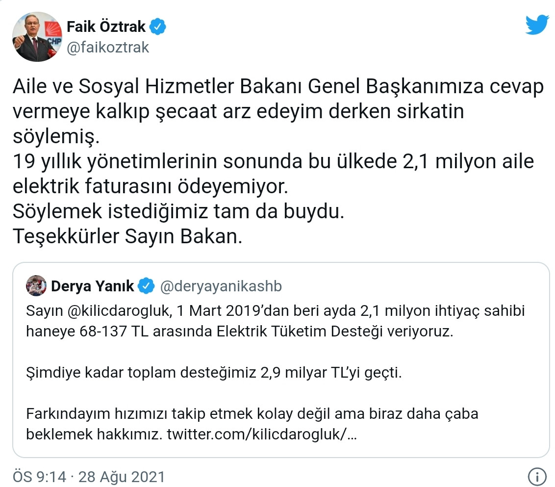 Öztrak'tan Bakan Yanık'a Cevap: Söylemek İstediğimiz Tam da Buydu! - Resim: 1