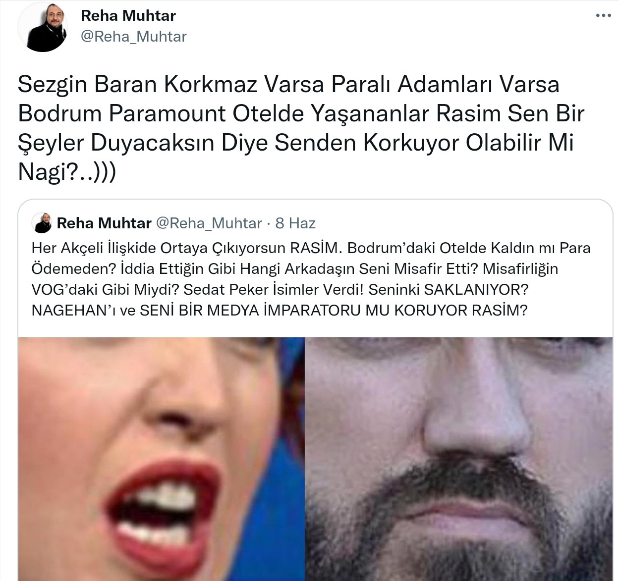 Reha Muhtar: Seni Hangi Medya Patronu Koruyor ROK? - Resim: 1