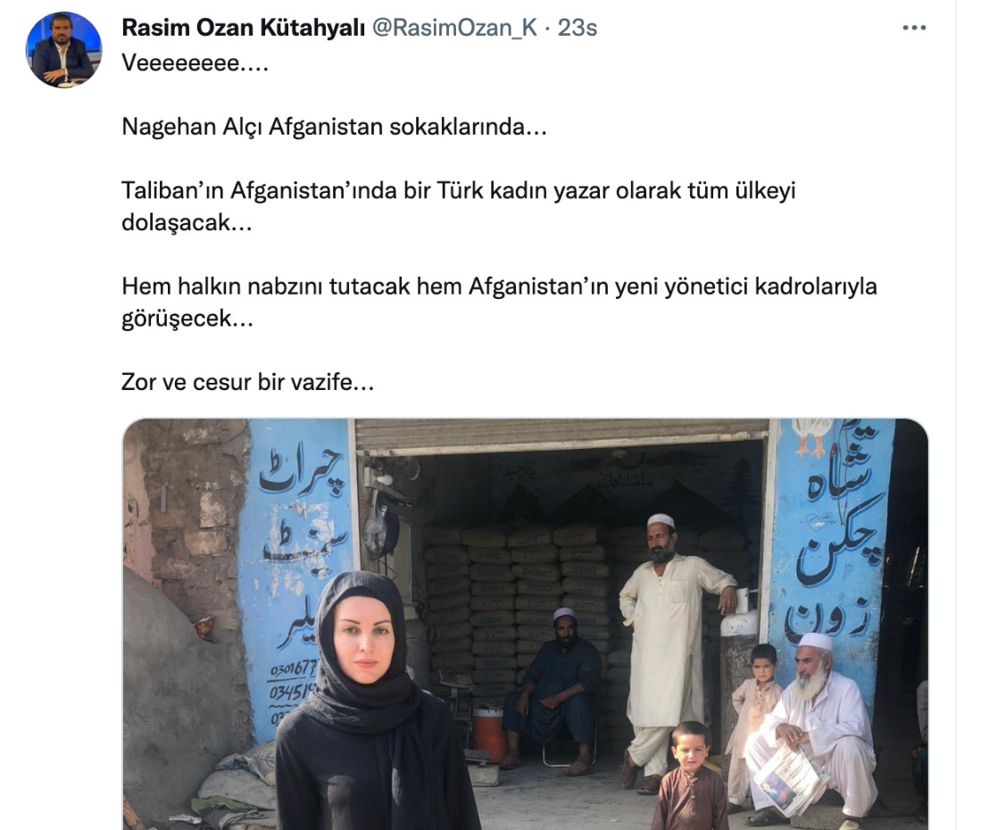 Afganistan'da Olmadığı Ortaya Çıkmıştı: ROK'tan Nagehan Alçı Açıklaması - Resim: 1