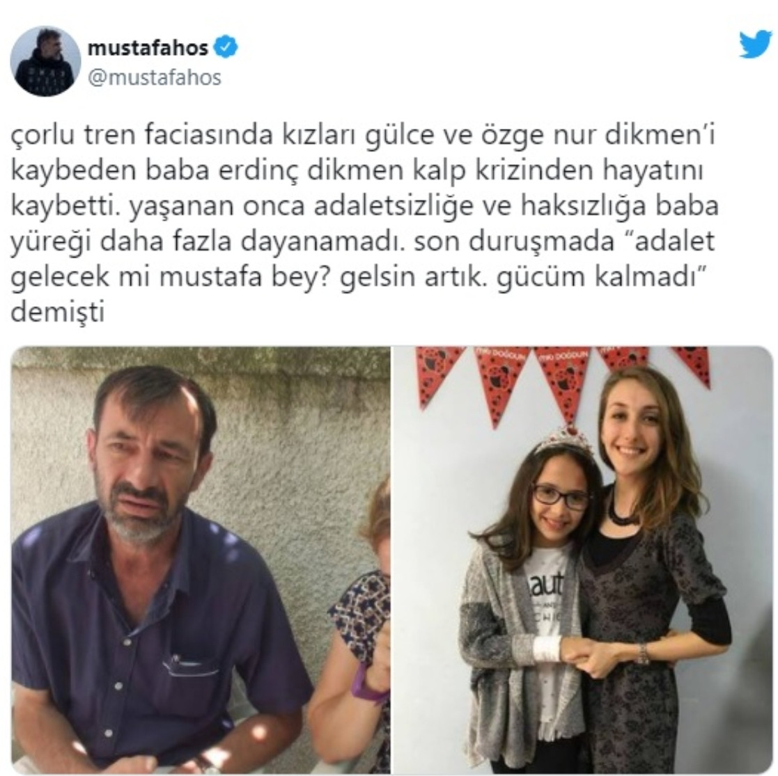 Çorlu Tren Kazasında Kızlarını Kaybeden Dikmen, Hayatını Kaybetti: Yüreği Daha Fazla Dayanmadı - Resim: 2