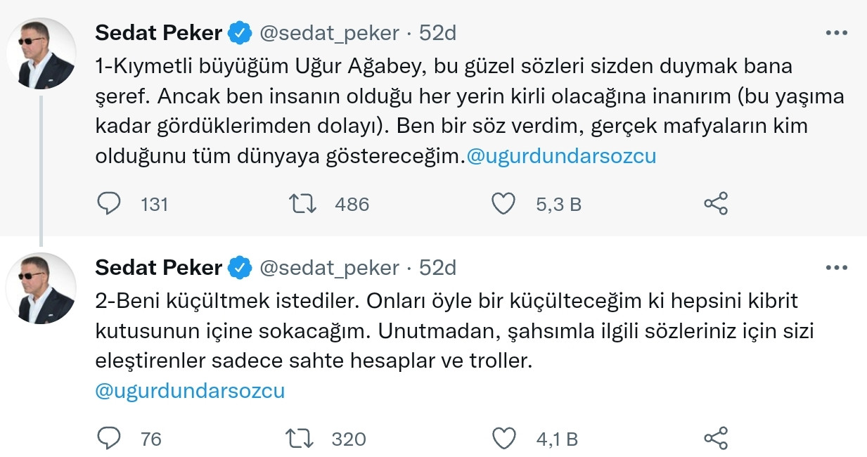 Uğur Dündar: Halk Sedat Peker'i Temiz Toplum Savaşçısı Olarak Görüyor - Resim: 2