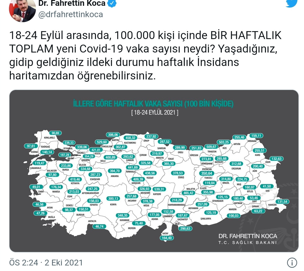 Vaka Sayısı En Çok Artan İller Belli Oldu! - Resim: 1