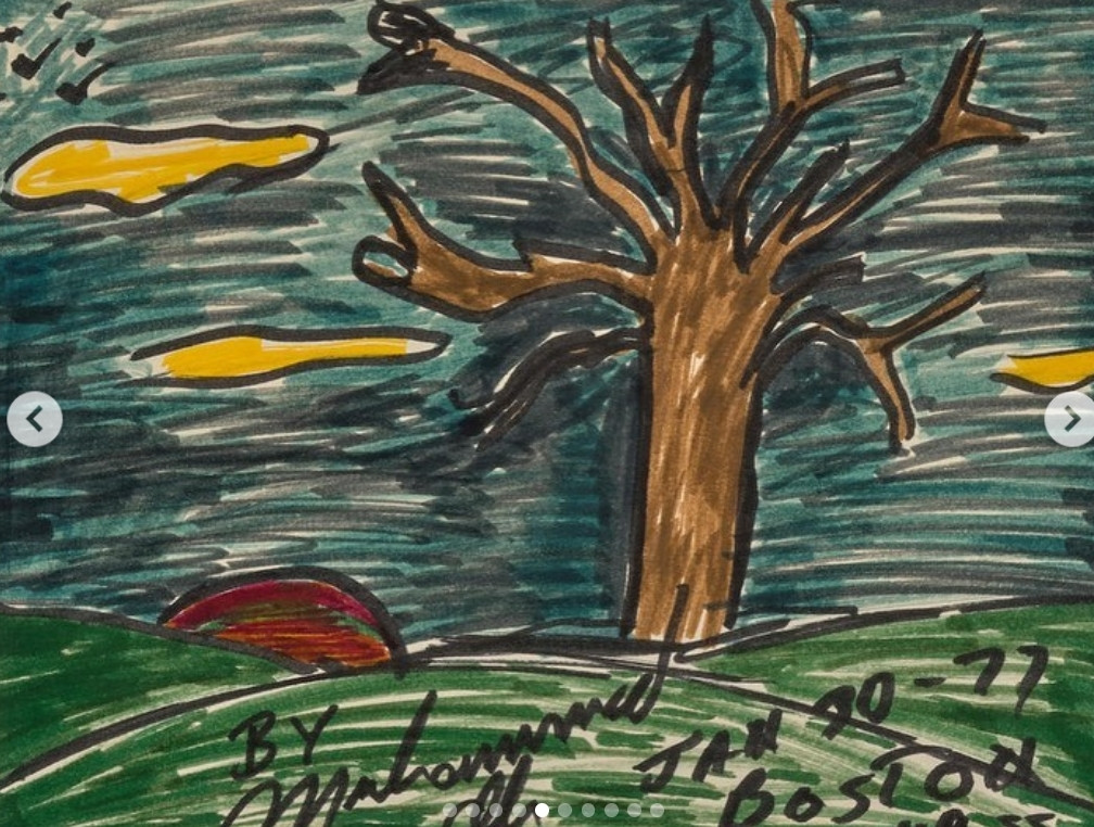 Muhammed Ali'nin Çizdiği Resimler 1 Milyon Dolara Satıldı - Resim: 2