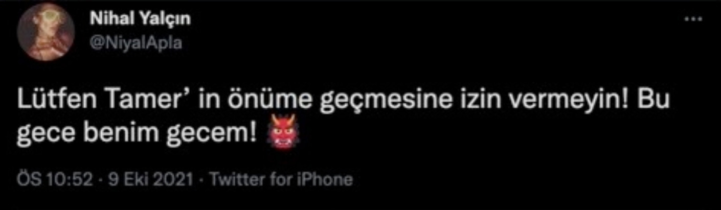 Tamer Karadağlı'dan Nihal Yalçın'a Tepki Çeken Hareket: Sus mu Diyorsunuz? - Resim: 1