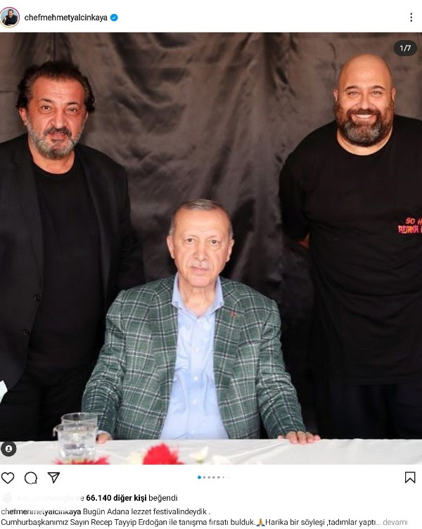 Mehmet Şef ve Somer Şef, Cumhurbaşkanı Erdoğan ile Buluştu - Resim: 1