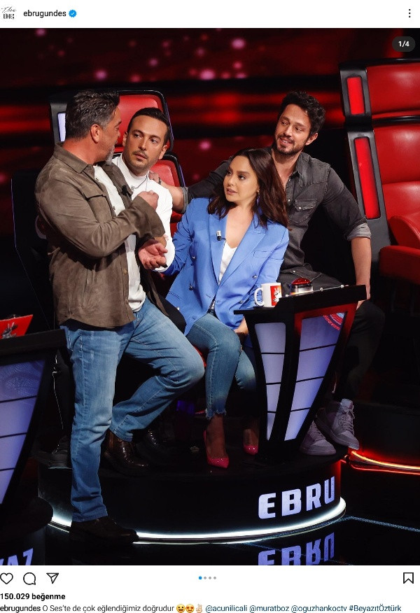 Ebru Gündeş O Ses Pozu ile Düşman Çatlattı - Resim: 1