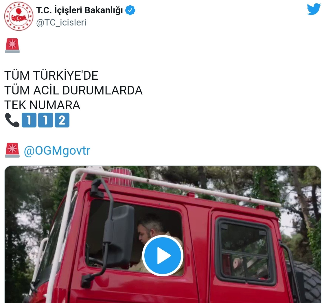 İçişleri Duyurdu: Türkiye'de Tek Acil Numara Dönemine Geçildi - Resim: 1