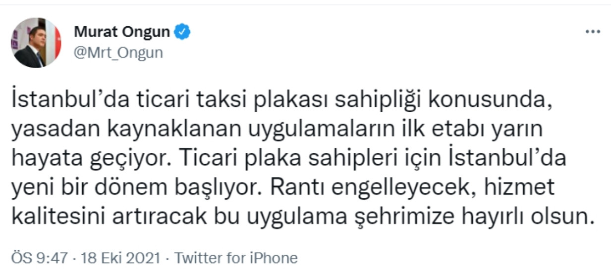 Ticari Plaka Sahipleri için İstanbul'da Yeni Dönem! - Resim: 1