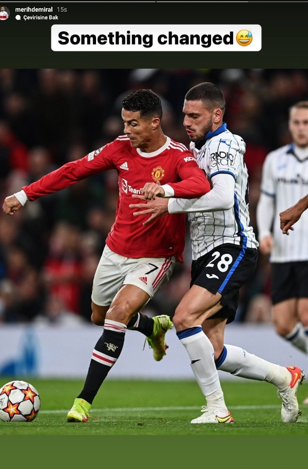 Merih Demiral'dan Ronaldo'ya Gönderme: Bazı Şeyler Değişti - Resim: 1