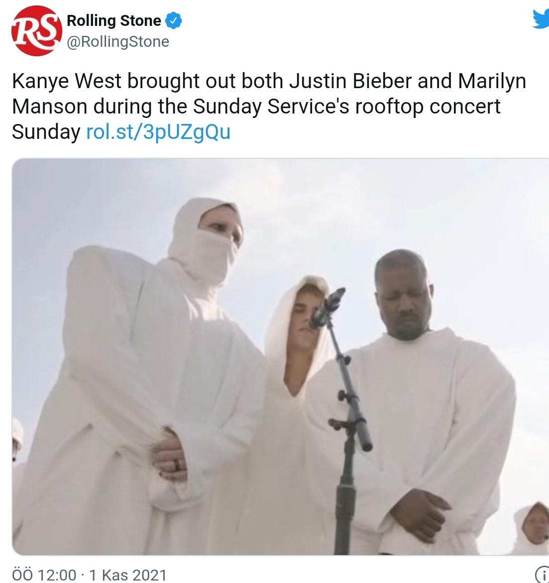 Cinsel Tacizle Suçlanan Marilyn Manson, Kilise Konserinde! - Resim: 1