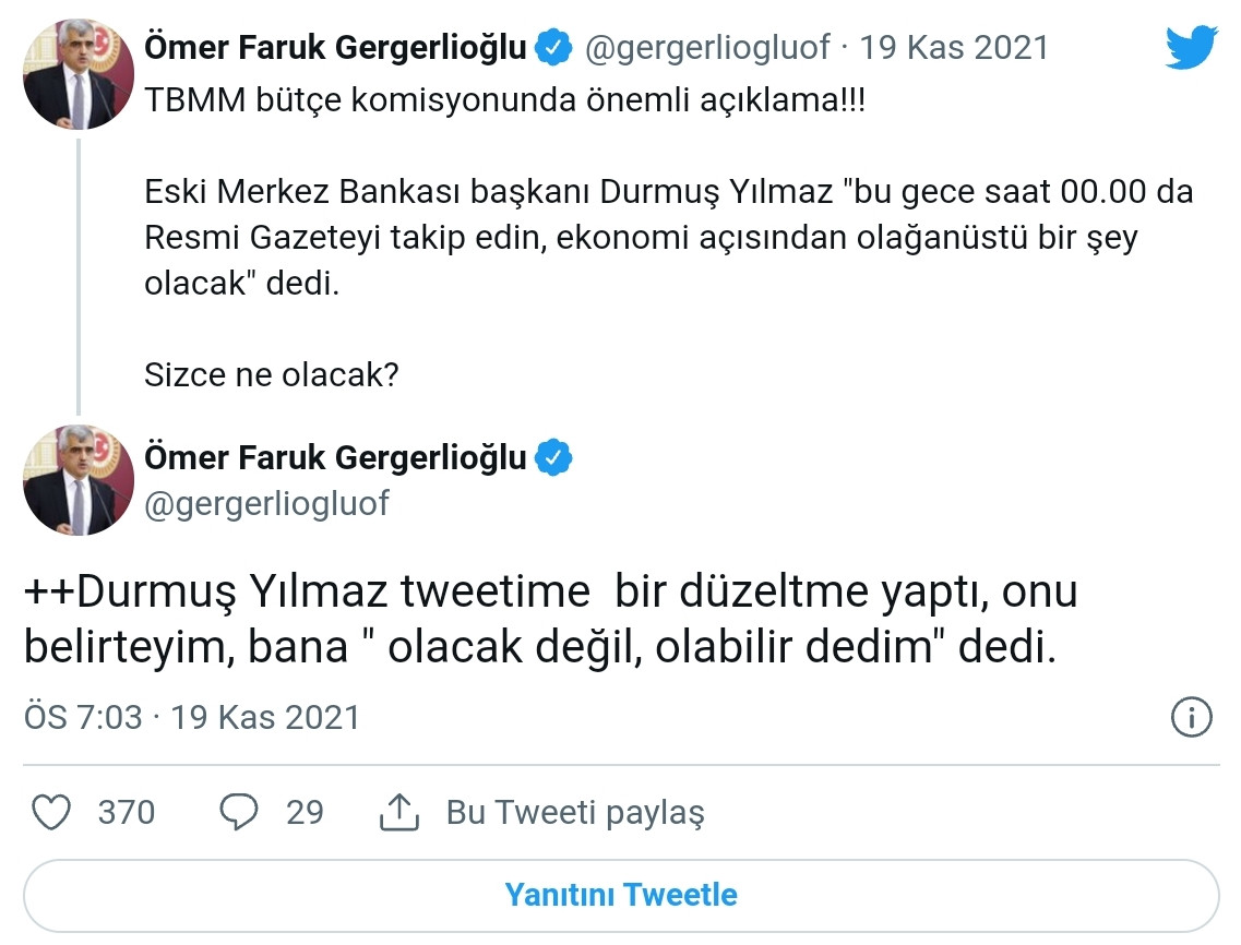 İYİ Partili Yılmaz: Resmi Gazete'de Bu Gece Bir Şey Olabilir - Resim: 1