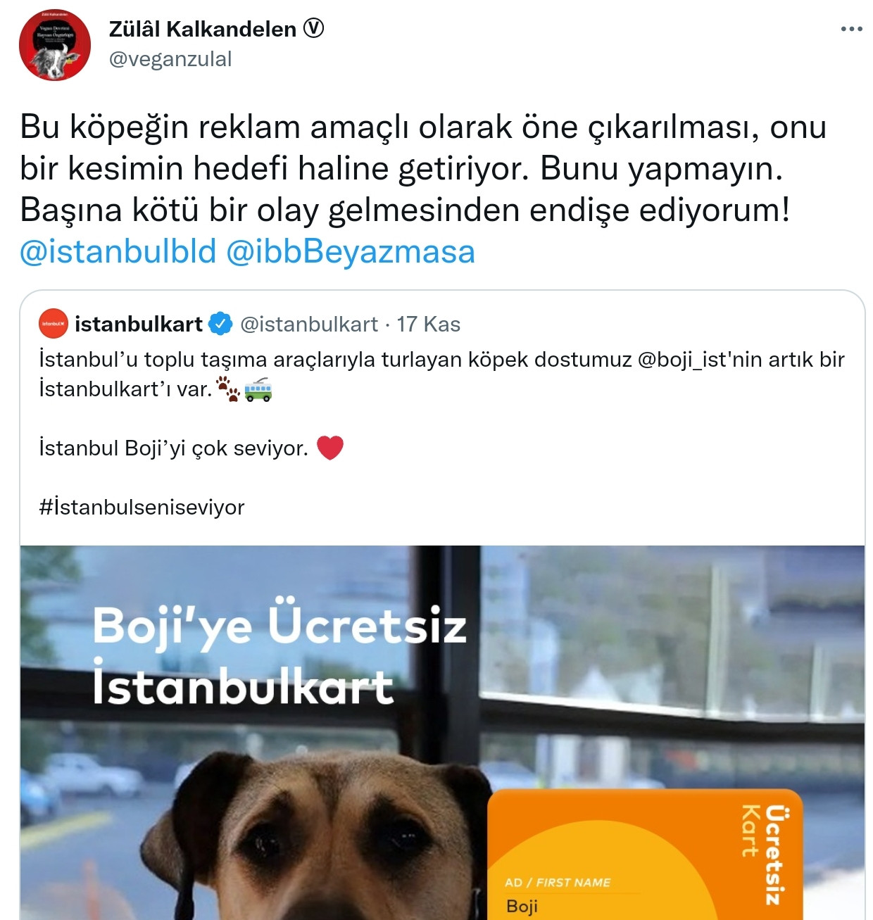 Gazeteci Zülal Kalkandelen'den İBB'ye Boji Tepkisi - Resim: 1