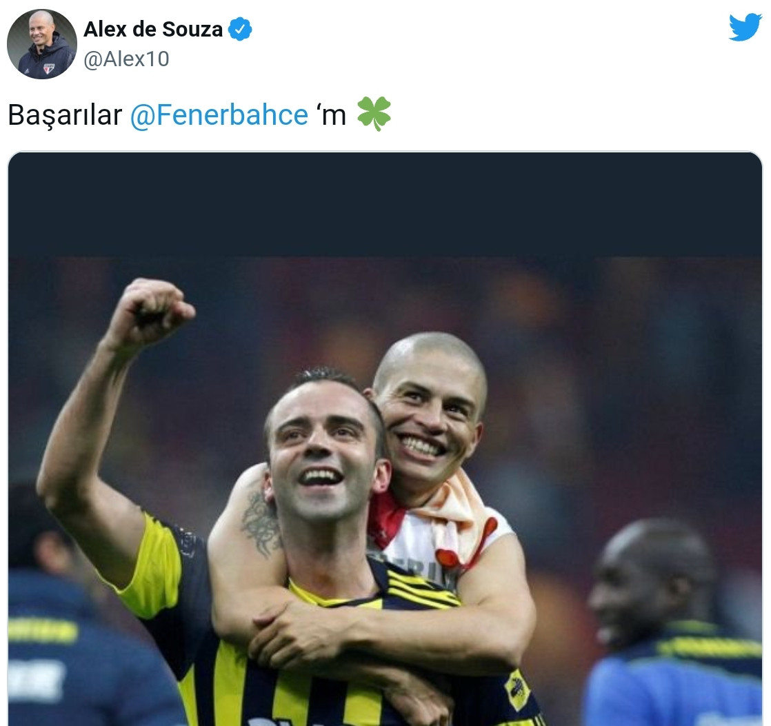 Alex de Souza'dan Derbi Paylaşımı - Resim: 1