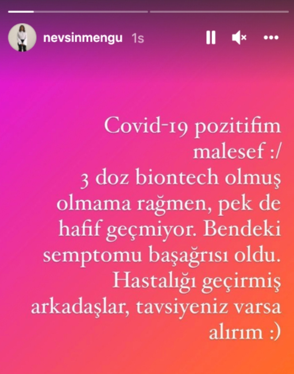 Nevşin Mengü'den Kötü Haber: Koronavirüse Yakalandı - Resim: 1