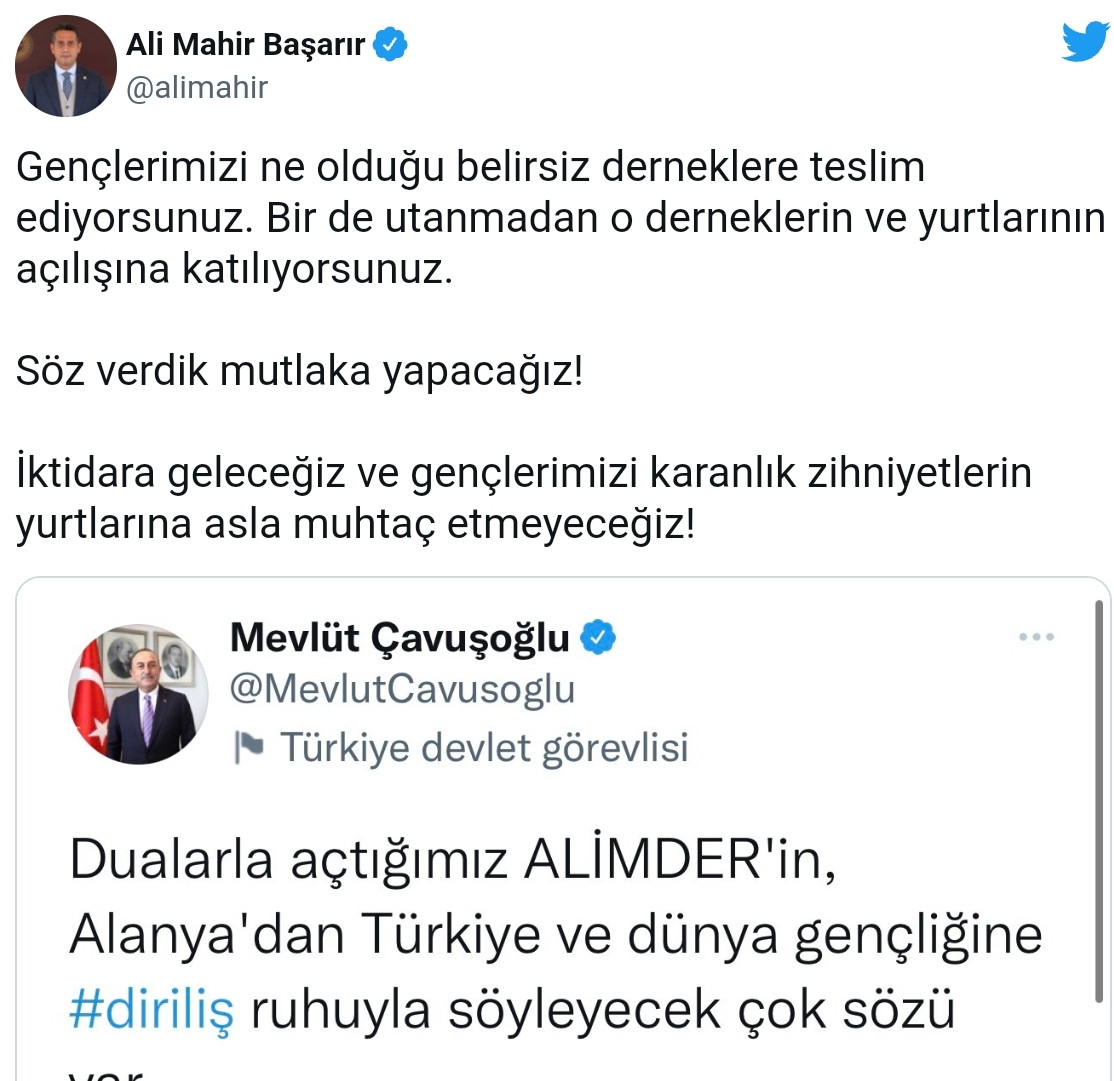 Çavuşoğlu Katliam Yaşanan Tarikat Derneğinin Açılışına Katılmış - Resim: 2