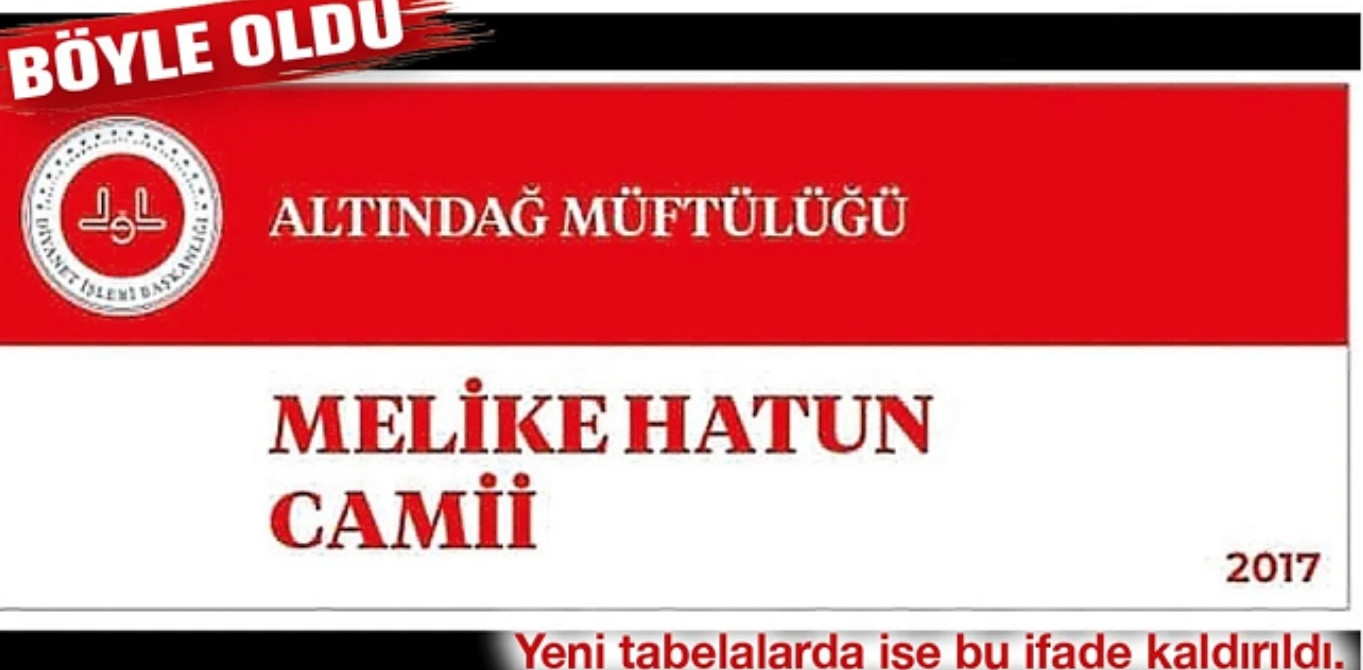 Diyanet Cami Tabelasındaki T.C. İbaresini Kaldırıyor - Resim: 2