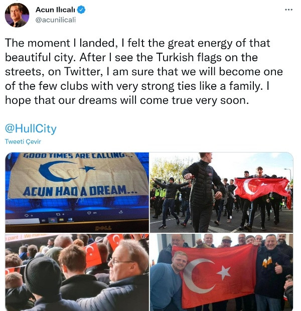 Acun Ilıcalı'dan Hull City Paylaşımı: Gerçek Bir Aile gibi Olacağız - Resim: 1