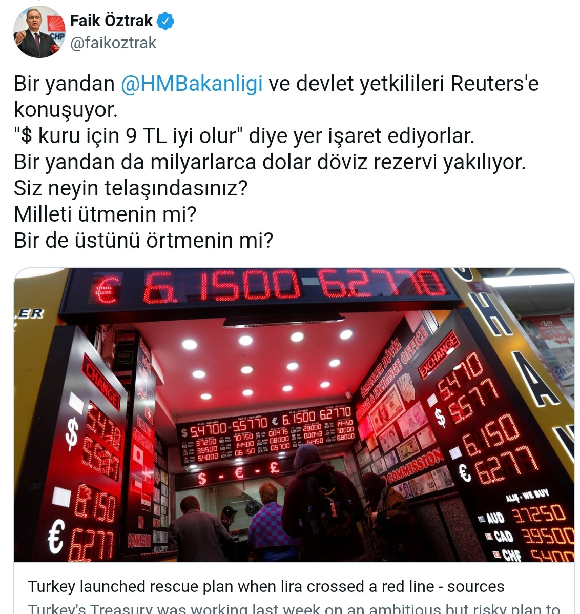CHP'li Öztrak'tan Bakanlığa Soru: Dövizler Kime, Neden Satıldı? - Resim: 2