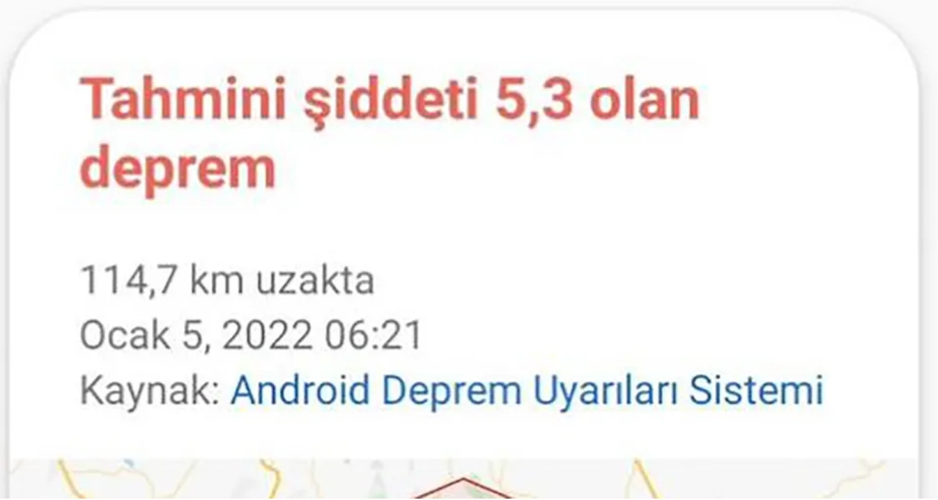 Alanya'daki Depremi Google 1 Dakika Önceden Haber Vermiş - Resim: 1