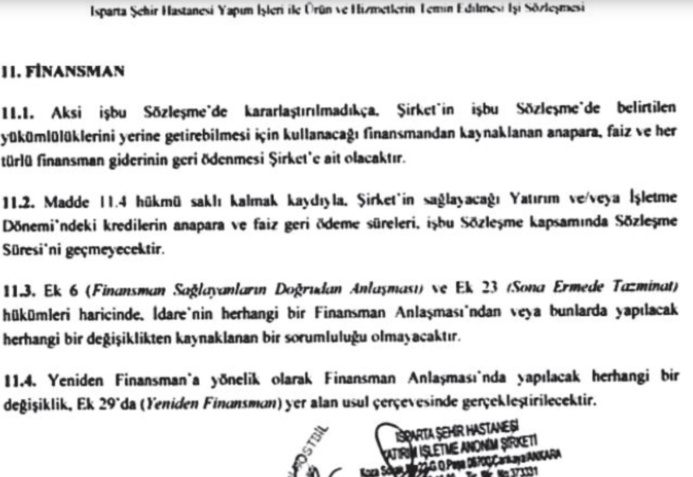 Ticari Sır Denen Şehir Hastanesi Sözleşmesi Ortaya Çıktı! - Resim: 1