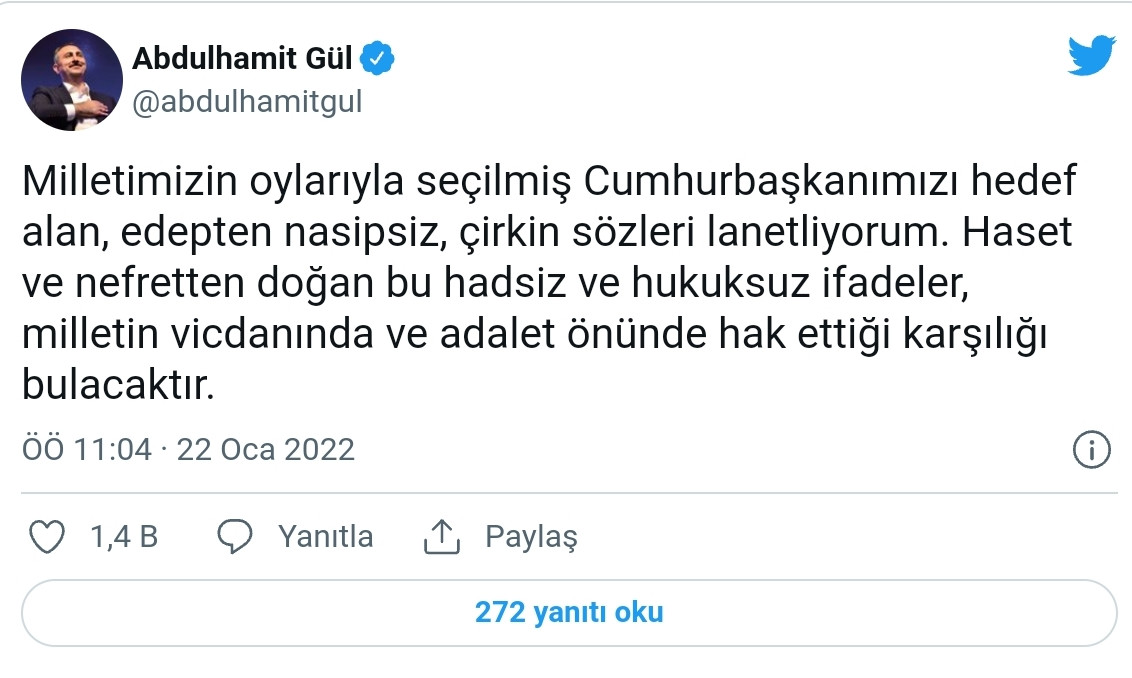 Adalet Bakanı Gül'den Sedef Kabaş Açıklaması - Resim: 1