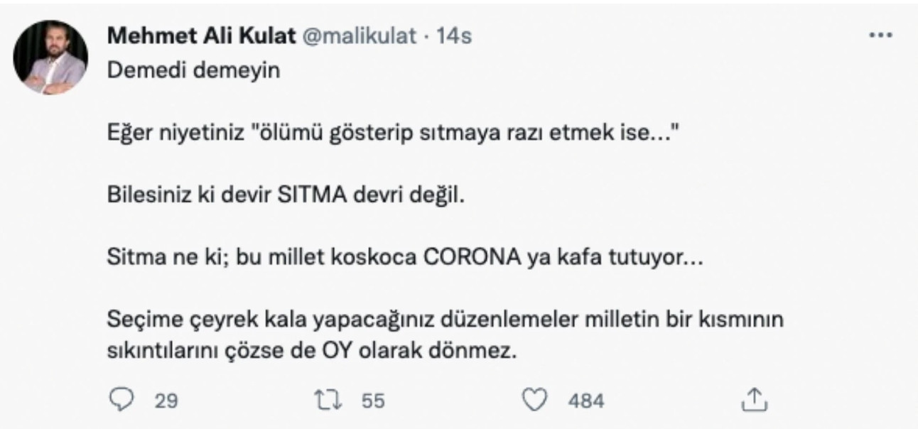 MAK Danışmanlık'tan AKP'ye Kritik Uyarı - Resim: 1