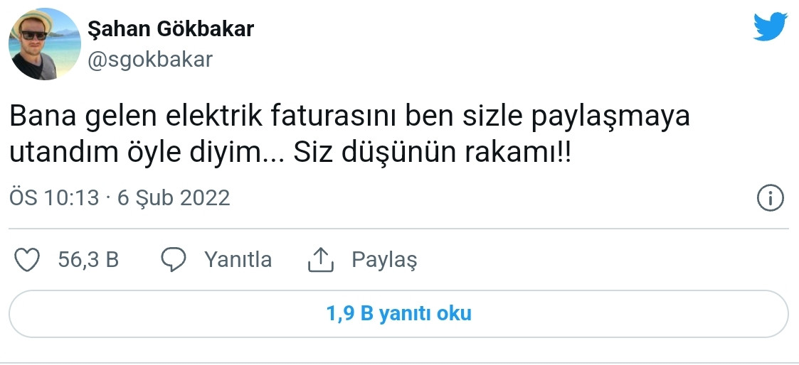 Şahan Gökbakar Faturasını Paylaşamadı: Utandım! - Resim: 1