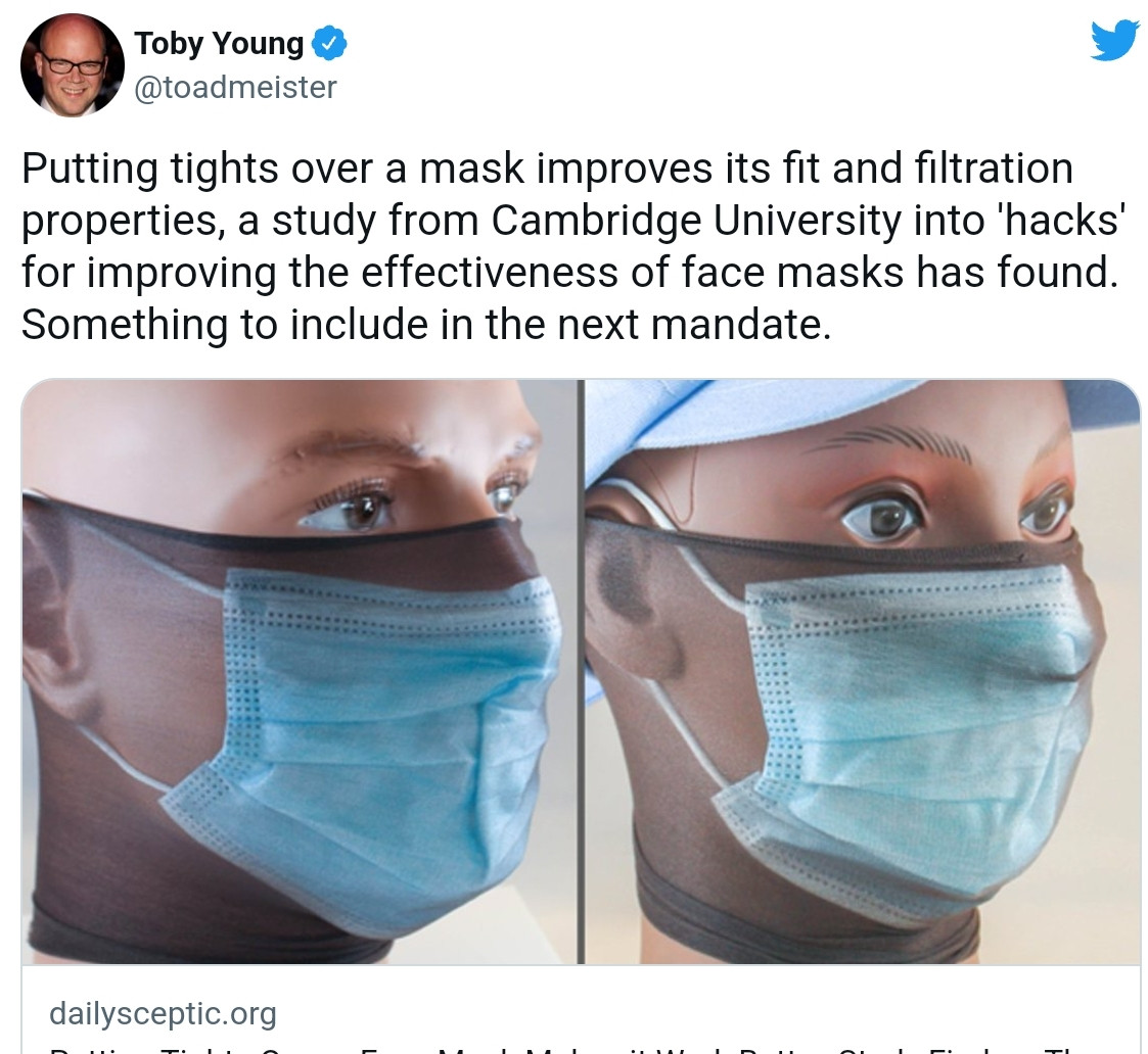 İlginç Araştırma: Külotlu Çorap Maskeyi Daha Güçlü Hale Getiriyor - Resim: 1