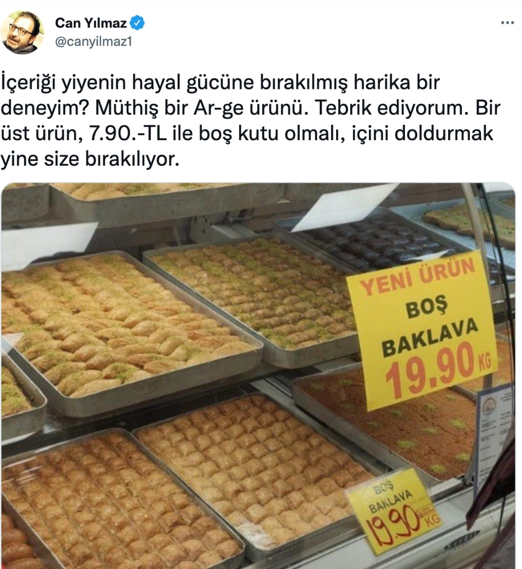 Can Yılmaz'dan Boş Baklava Göndermesi: Boş Tost! - Resim: 1