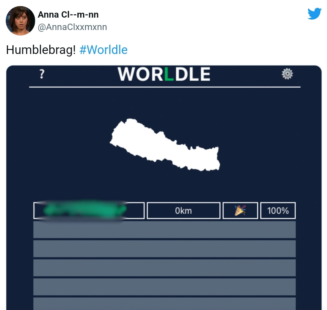 Wordle Oyununun Haritalı Versiyonu Çıktı - Resim: 2