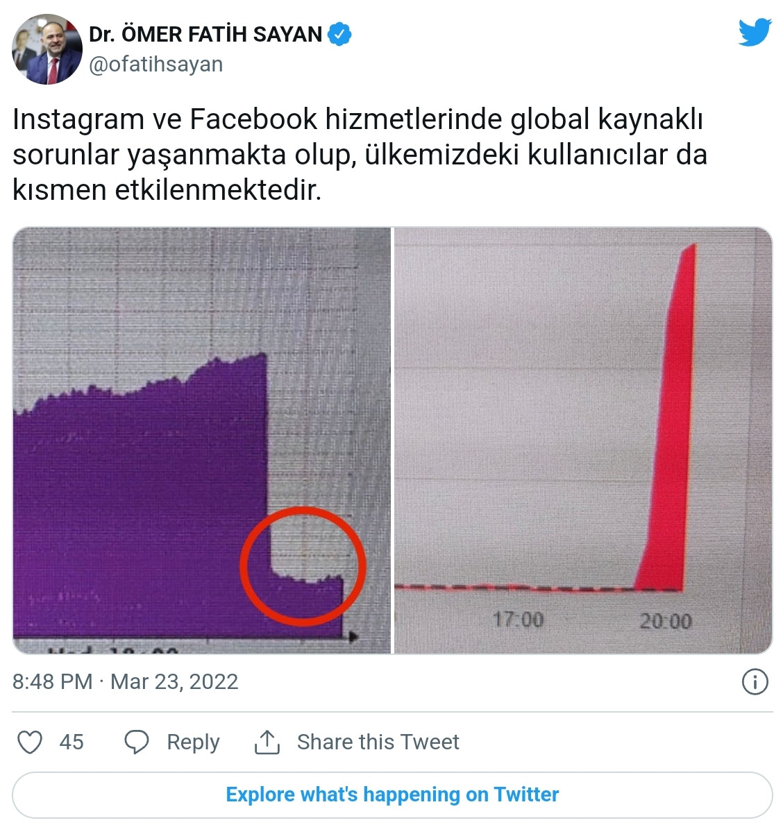 Instagram ve Facebook Erişim Sıkıntısına Bakanlıktan Açıklama - Resim: 1