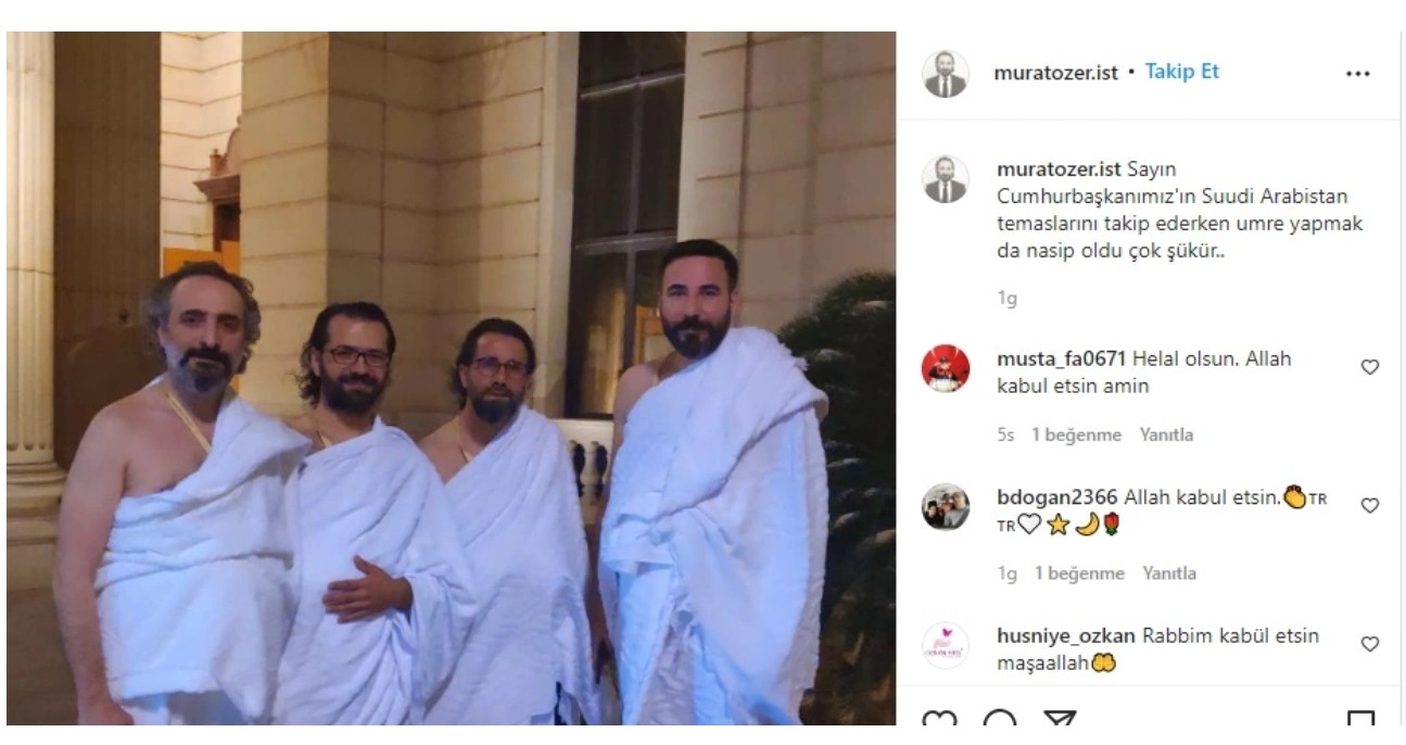 O Gazeteciler Devletin Uçağı ile Umre Yaptı - Resim: 1