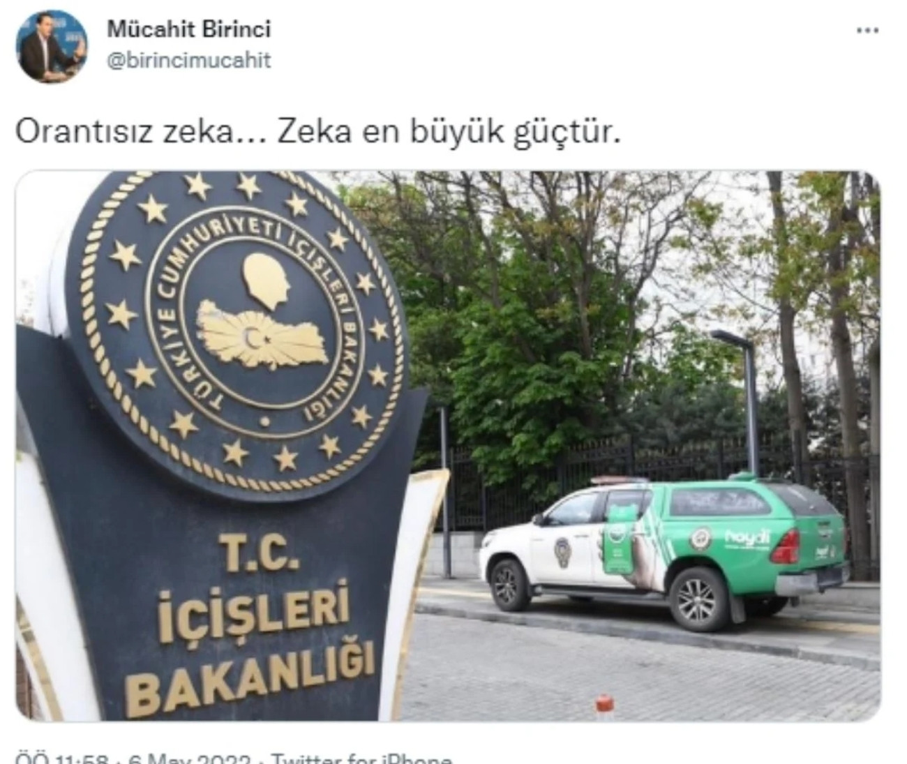 Soylu Bakanlığın Önüne HAYDİ Aracı Çektirdi - Resim: 1