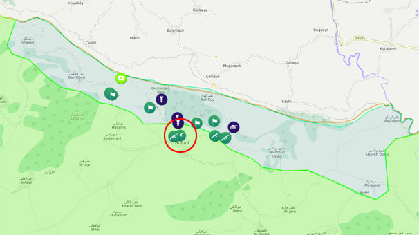 Bülbül kasabası YPG'lilerden alındı! Afrin yolu açıldı - Resim: 1