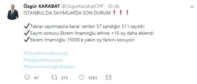 İstanbul'da İtiraz Edilen 57 Sandıktan 51'inin Sayımı Tamamlandı! - Resim: 3