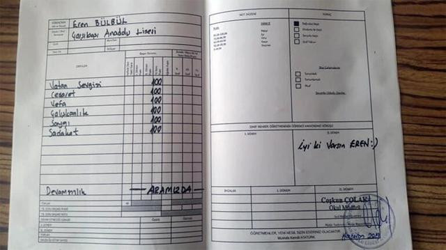 Sosyal medyada rekor kıran karne paylaşımı - Resim: 1
