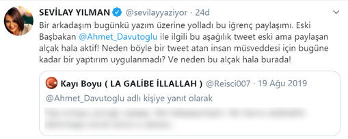 Bu kez de Davutoğlu'nun eşi Sare Hanıma ahlaksız saldırı - Resim: 2