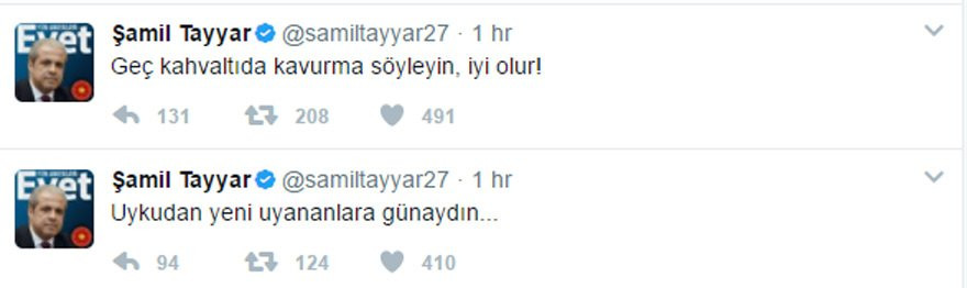 Şamil Tayyar'dan Topbaş'ın damadıyla ilgili çarpıcı tweet - Resim: 1