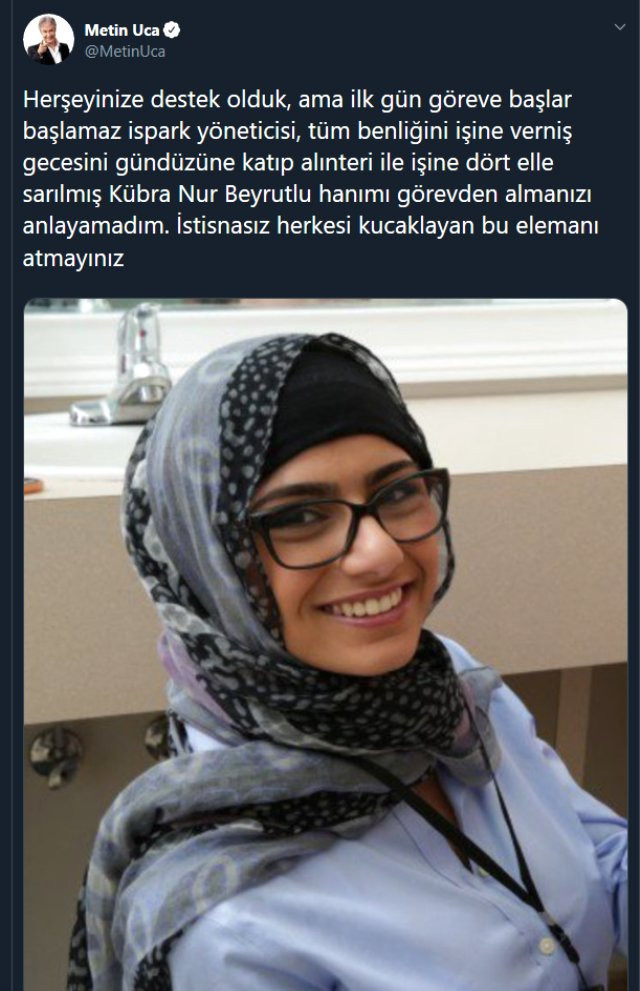 Metin Uca'dan Kübra Nur Beyrutlu açıklaması: Türbanlıları aşağıladı mı? - Resim: 1