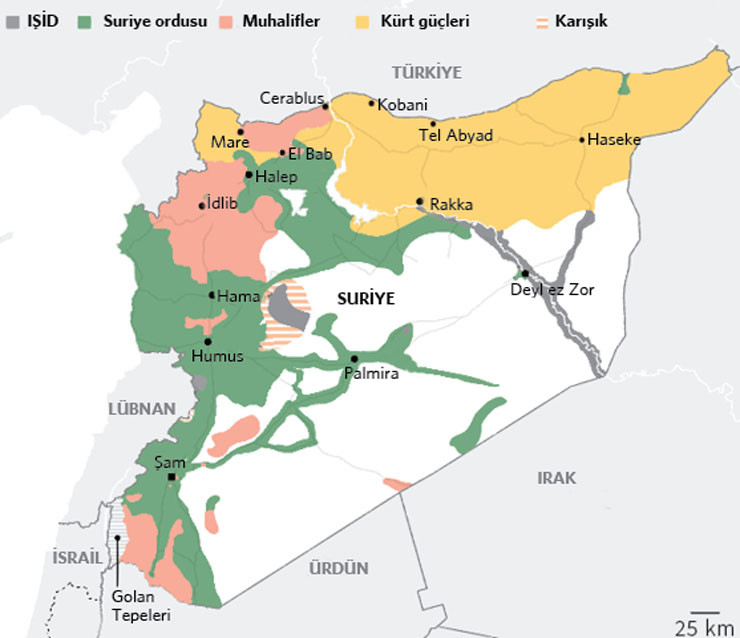 Suriye’de son durum: Hangi bölge, kimin elinde? - Resim: 1