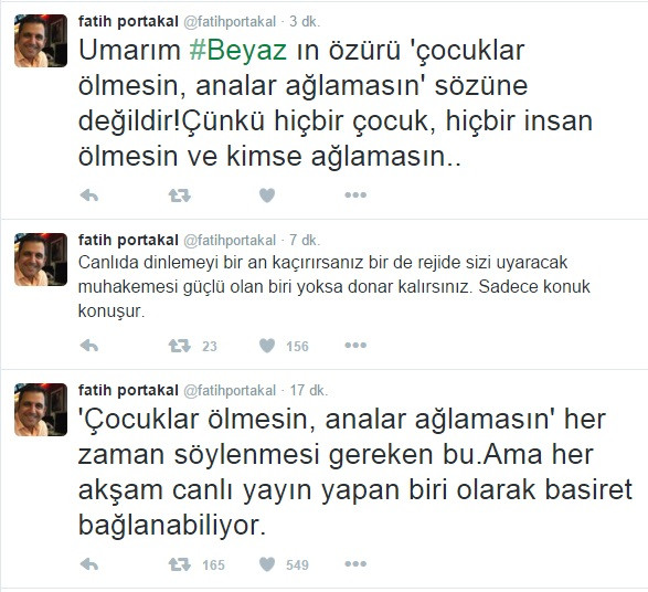 Fatih Portakal'dan Beyazıt Öztürk'ün özür dilemesine ilginç yorum - Resim: 2