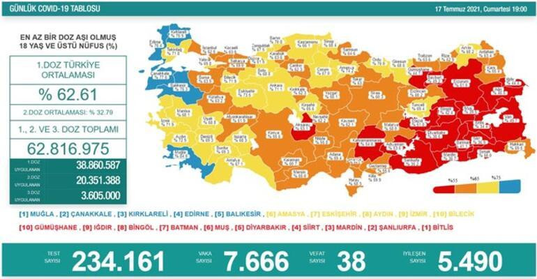 Türkiye'de Koronavirüs: 38 Kişi Hayatını Kaybetti - Resim: 1