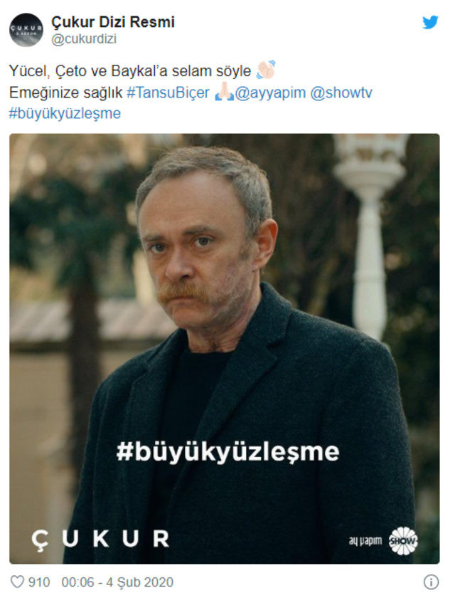 Çukur'da Yamaç Yücel'i öldürdü! Tansu Biçer böyle veda etti! - Resim: 1