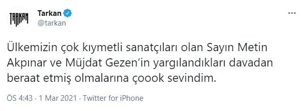 Tarkan'ı Çok Sevindiren Gelişme - Resim: 1