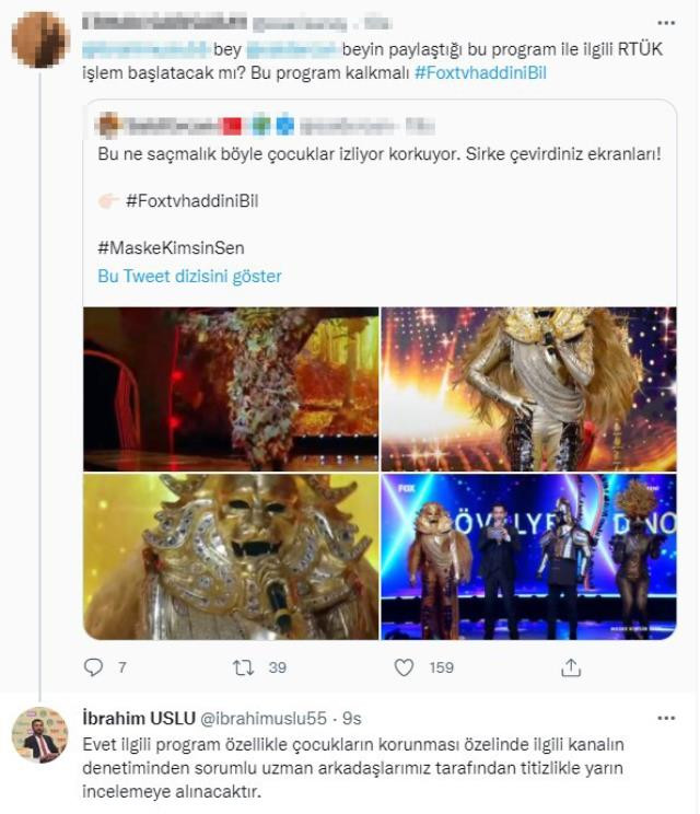 A Haber ve Troller Hedef Gösterdi, RTÜK Maske Kimsin Sen için Harekete Geçti - Resim: 2